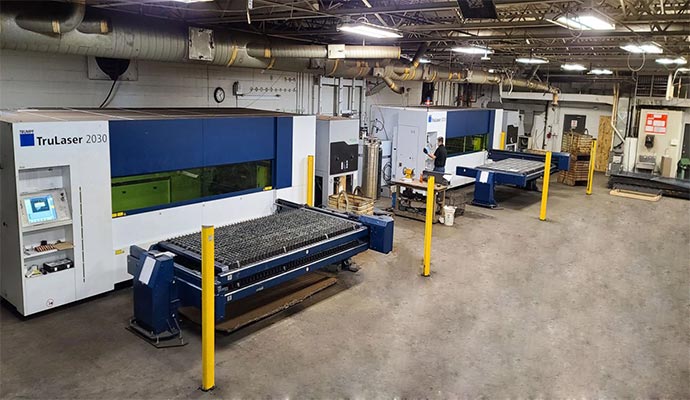 Fiber Laser Table by PowerBrace